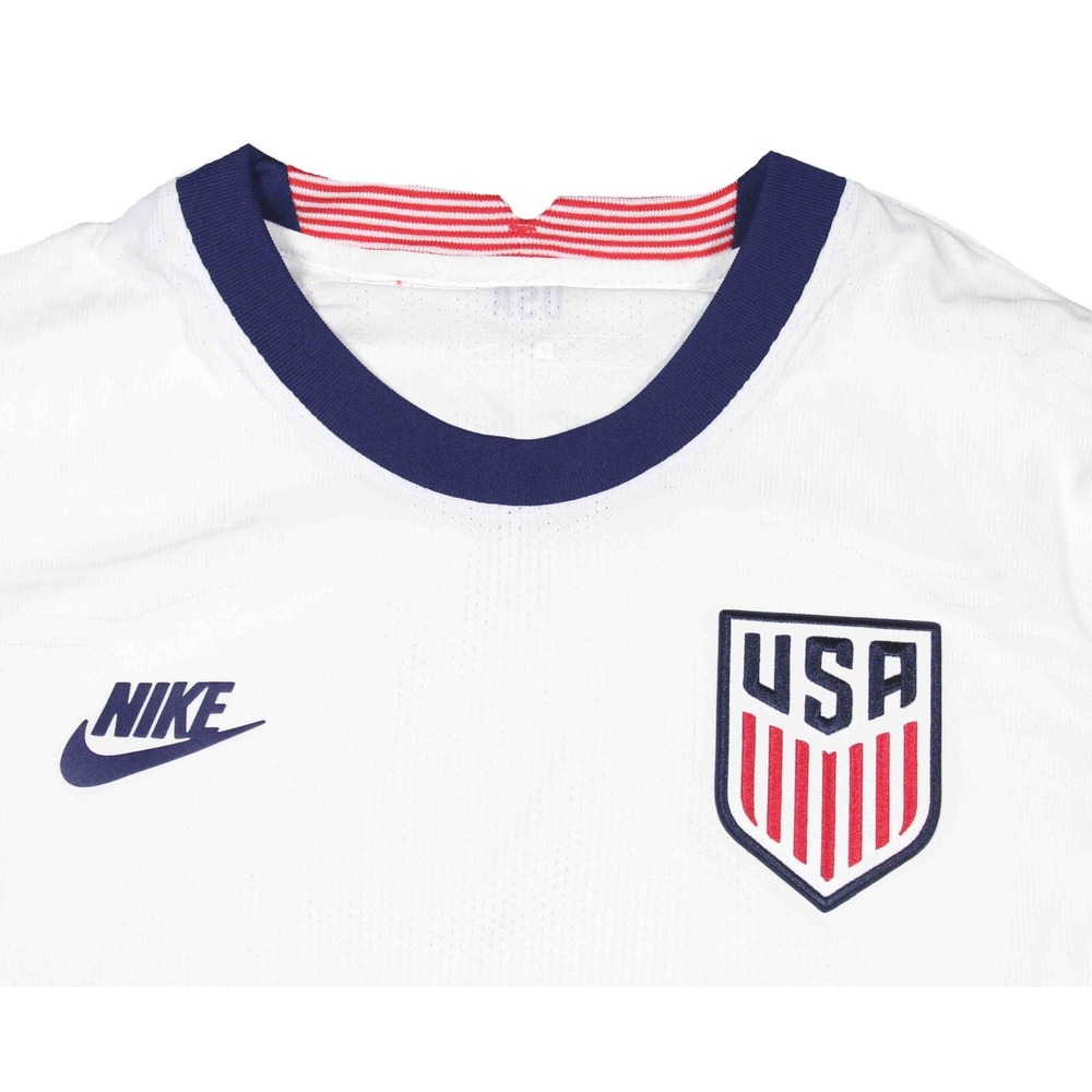 Nike 2020 USMNT Home Vapor Match Authentic Soccer Jersey CD8009-100 Mens Size Sm - Picture 3 of 6
